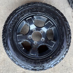 ジムニー　ブリヂストン　デューラーMT 185/80R16 タイヤホイールセット　MTタイヤ　の画像