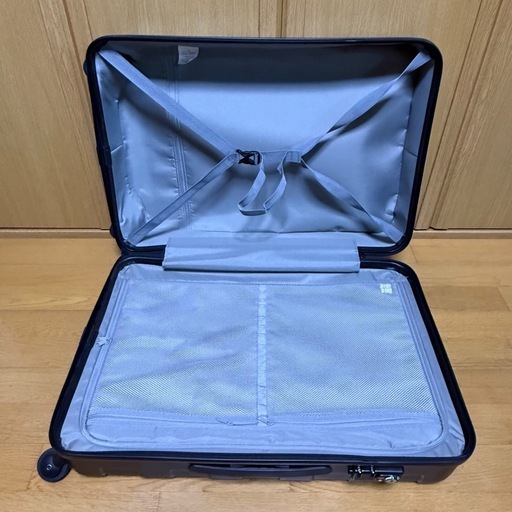 無印良品 ハードキャリーケース ブラック 62L (STORAGEBOX