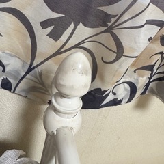 ニトリ　ベットフレーム　ホワイトの画像