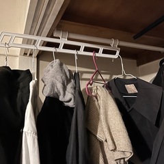 ネジ固定式スライドハンガー⭐︎2本セットの画像