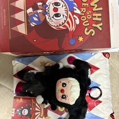 POP MART　WHY SO SERIOUS  HACIPUPUPUPUの画像