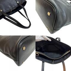 ブルガリ BVLGARI トートバッグ コレツィオーネ ハンドバッグ 32958 ブラックの画像