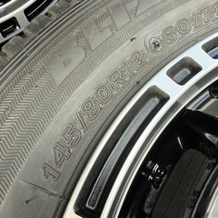 H4 MOTOR X1 12インチ ブリザックVL10 4本セットの画像