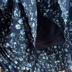 花柄スカートの画像