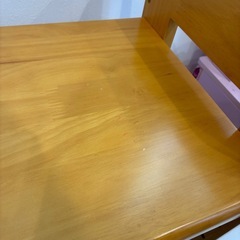 【交渉中】【美品】子ども用学習机　　キッズデスクの画像