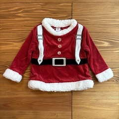 新品未使用　ZARA HOME KIDS サンタコスチューム 86cm タグ付きの画像