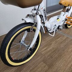 People ピープル いきなり自転車 14インチ プレミアムホワイトの画像