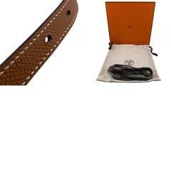 エルメス HERMES ベルト ラッキー15 リバーシブル ブラックの画像