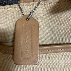 COACHミニトートバックの画像