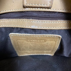 COACHミニトートバックの画像