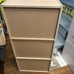 【カラーボックス 3段】クリーニング済み【管理番号10311】町の画像