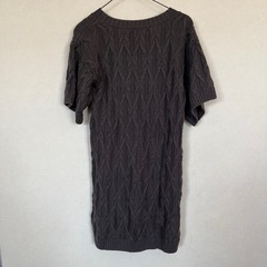 アンタイトル　ニット　チュニックの画像