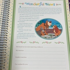 英語　ディズニー　ベビーアルバムの画像