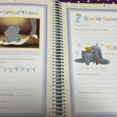 英語　ディズニー　ベビーアルバムの画像