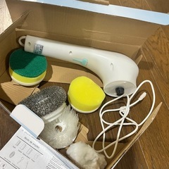 新品未使用　充電式電動クリーニングブラシの画像