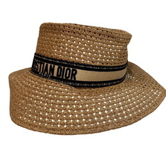 クリスチャンディオール Christian Dior ハット D Bobby ワイドブリム 34DBP924G153 ベージュの画像