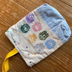 鬼滅の刃の刺繍入り上靴袋の画像