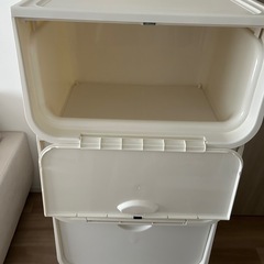 受渡者決定　収納ボックス　フラップ の画像