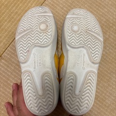 上履き　ゴールド　20cmの画像