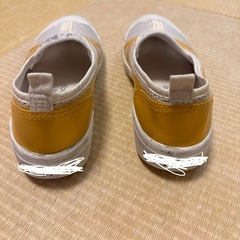 上履き　ゴールド　20cmの画像
