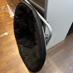 【フラワーチェア】【アウトドアチェア】クリーニング済み【管理番号10311】町の画像