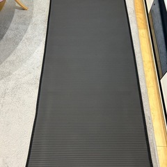 ヨガマット　黒　175cm✖️68cm 厚み1.2cm位の画像