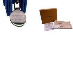 ルイヴィトン LOUIS VUITTON 二つ折り財布 モノグラムアンプラント ポルトフォイユクレア 草間彌生 M82104 ブルーの画像