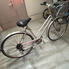 古い5段変速自転車ですがよろしければお願いしますの画像