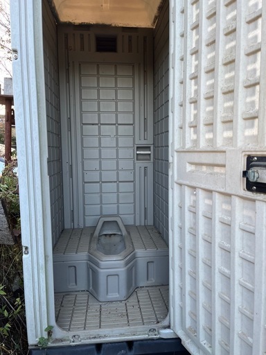 仮設トイレ和式　引き取り限定　