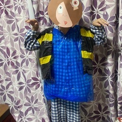 手作り仮装グッズ鬼太郎の画像