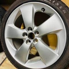 30プリウス純正アルミホイールセットタイヤ山有り！！の画像