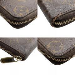 ルイヴィトン LOUIS VUITTON コインケース モノグラム ジッピーコインパース M60067 ブラウンの画像
