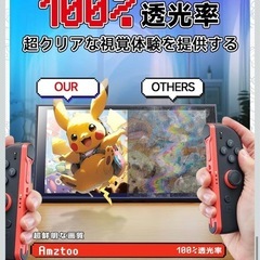 Switch2専用　強化ガラス保護フィルム　新品の画像