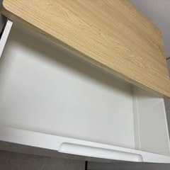 アイリスオーヤマ チェスト 5段 収納ボックス タンス ウッドトップチェスト HG-725R ホワイトの画像