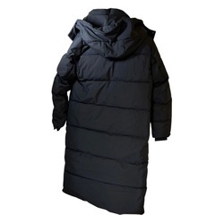 ダウンジャケット メンズ コート 秋冬 ロングコート 中綿ジャケット　M 黒の画像