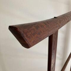 衣紋掛け 着物掛け　木製 衣桁　洋服掛け　折り畳み式　和　昭和レトロの画像