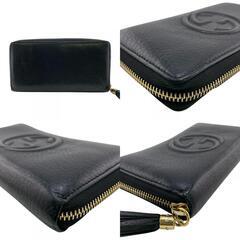 グッチ GUCCI 長財布 ソーホー ラウンドジップウォレット 282413 ブラックの画像