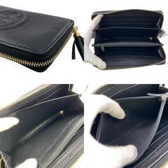 グッチ GUCCI 長財布 ソーホー ラウンドジップウォレット 282413 ブラックの画像