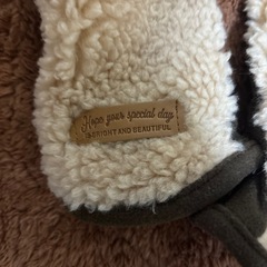 フリース 5本指グローブ 冬用 手袋の画像