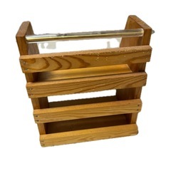 小さな手作り本棚の画像