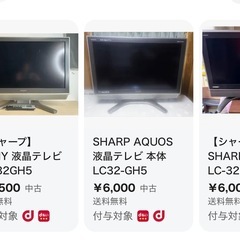 テレビ（ジャンク）の画像