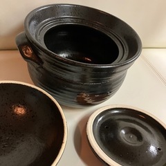ガス用炊飯土鍋3合の画像