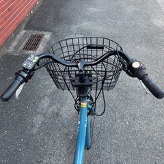 YAMAHA PAS Babby 電動アシスト自転車　艶消し水色あーちゃんの画像