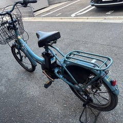 YAMAHA PAS Babby 電動アシスト自転車　艶消し水色あーちゃんの画像
