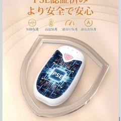 充電式カイロ　新品　ピンクの画像