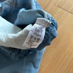 薄手の軽いジーンズMレディースの画像
