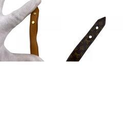 ルイヴィトン LOUIS VUITTON ブレスレット モノグラム ブラスレエセンシャルV M6042 ブラウンの画像