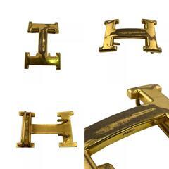 エルメス HERMES ベルト コンスタンスHベルト GP ゴールド バックルのみ ゴールドの画像