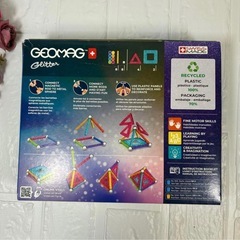 新品未開封✨ゲオマグ グリッターパネル 22P おもちゃ 子供 キッズ　知育玩具の画像
