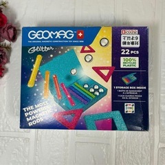 新品未開封✨ゲオマグ グリッターパネル 22P おもちゃ 子供 キッズ　知育玩具の画像